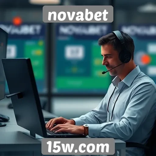 Suporte ao cliente do Novabet é eficiente